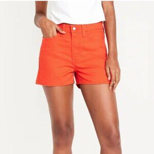 NWT Old Navy High-Waisted Wow Jean Shorts, 3-inch inseam